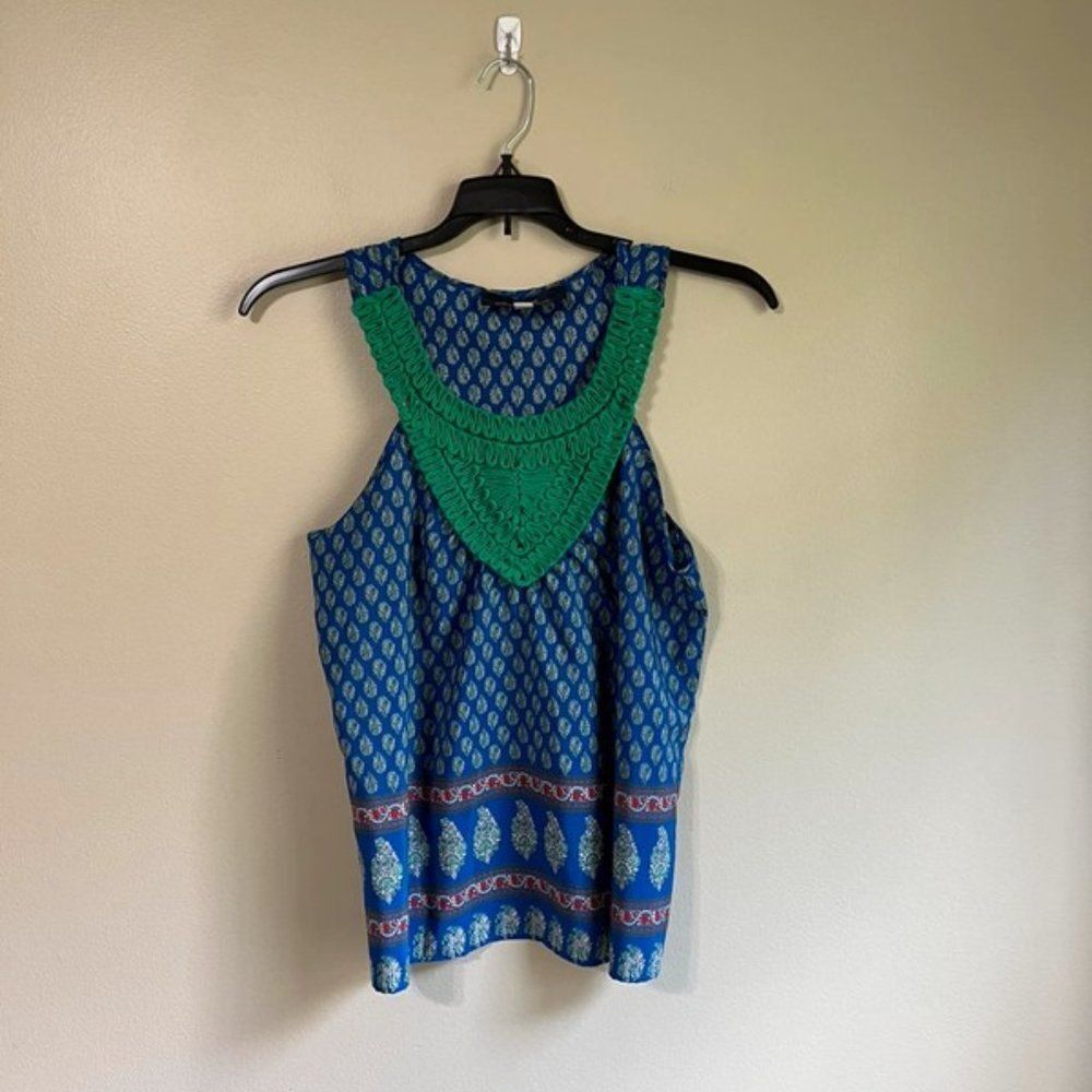 Blue Rain medium‎ blue tank top